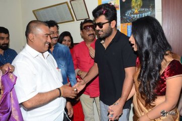 Shatamanam Bhavati Movie Team At Sandhya Theatre